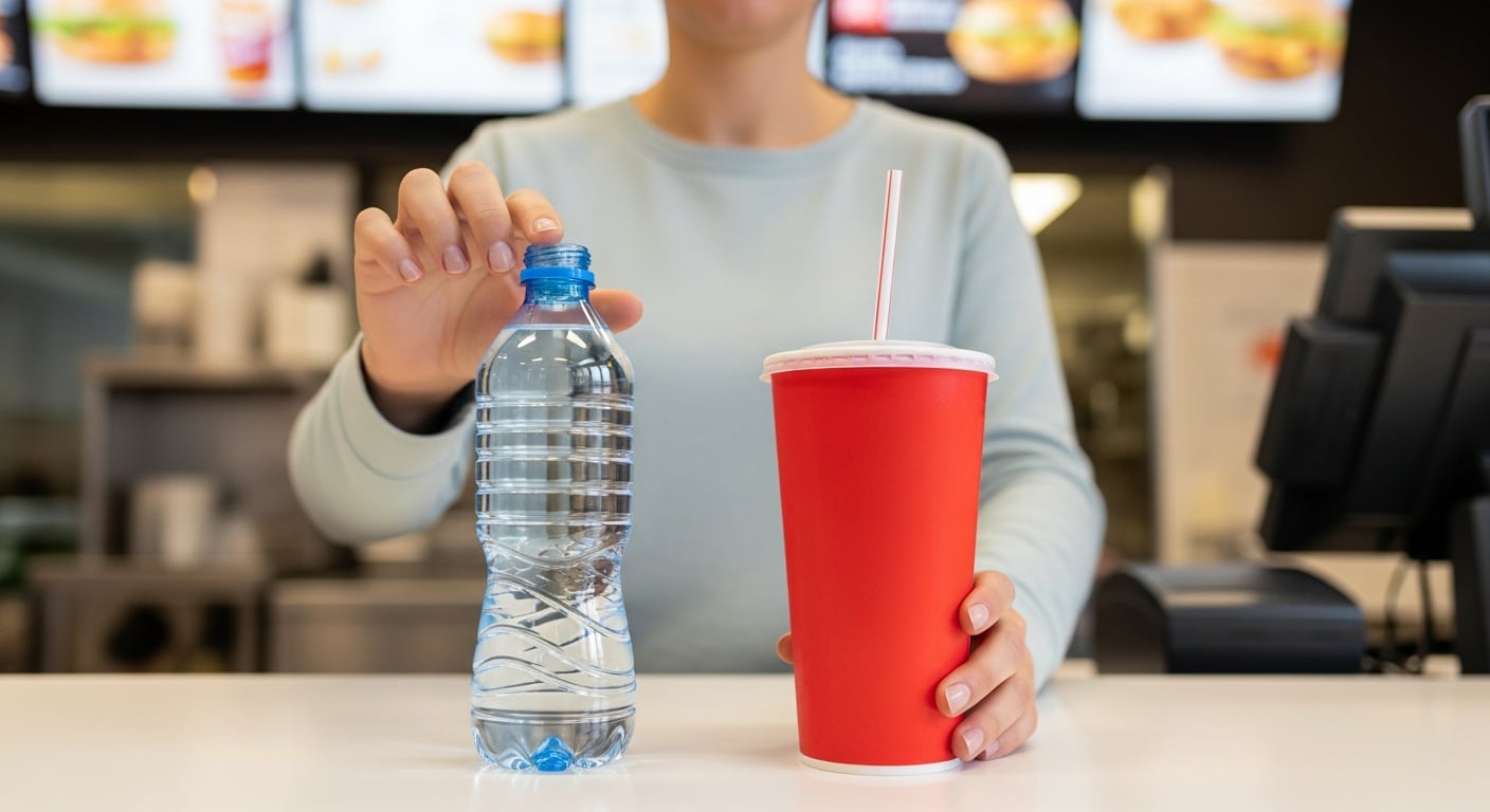 El consumo frecuente de bebidas azucaradas y jugos procesados contribuye al aumento de tejido adiposo en la zona central del cuerpo (Imagen Ilustrativa Infobae)