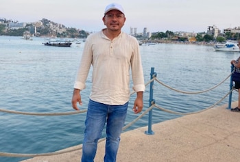 Ermelo Rivera Campo, aspirante de Morena a la alcaldía de Coyuca de Benítez, fue asesinado tras un ataque armado en Guerrero. (Facebook Ermelo Rivera)