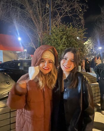 Itatí Cantoral y su hija, María Itatí.