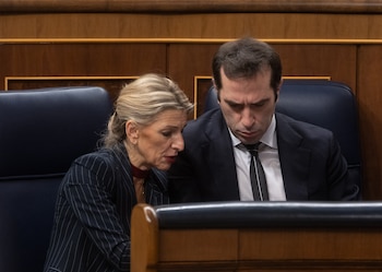 La vicepresidenta segunda y ministra