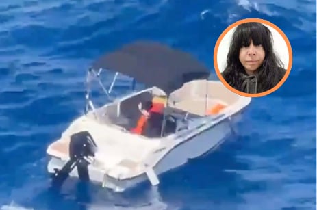Una mujer desaparece durante 5 días en el Mediterráneo y es rescatada por un ferry. (Imagen: Redes Sociales)