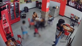 Video: atracador robó y amenazó