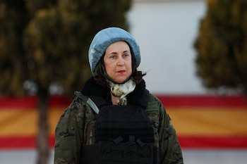 La ministra de Defensa, Margarita