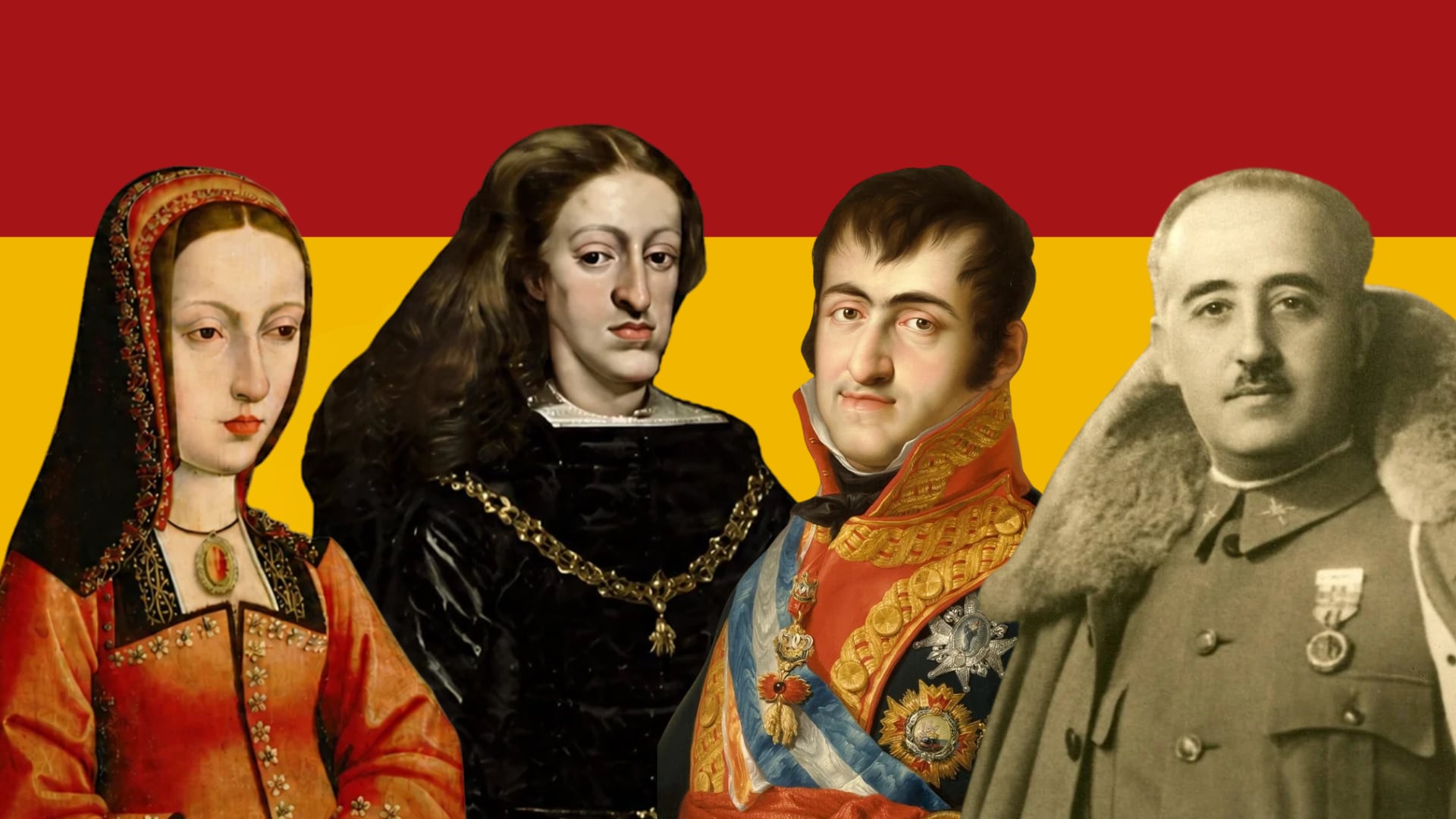 La identidad española se ha conformado a lo largo de la Historia a partir de héroes y relatos simplificados. (Montaje Infobae)