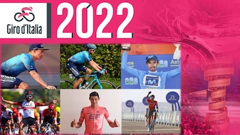 López, Tejada, Sosa, Gaviria, Camargo y Buitrago competirán por suceder a Egan Bernal en la edición 2022 de la carrera por la 'Maglia Rosa'