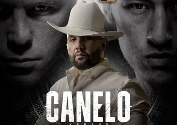 Carín León cantará en el Canelo vs Bivol