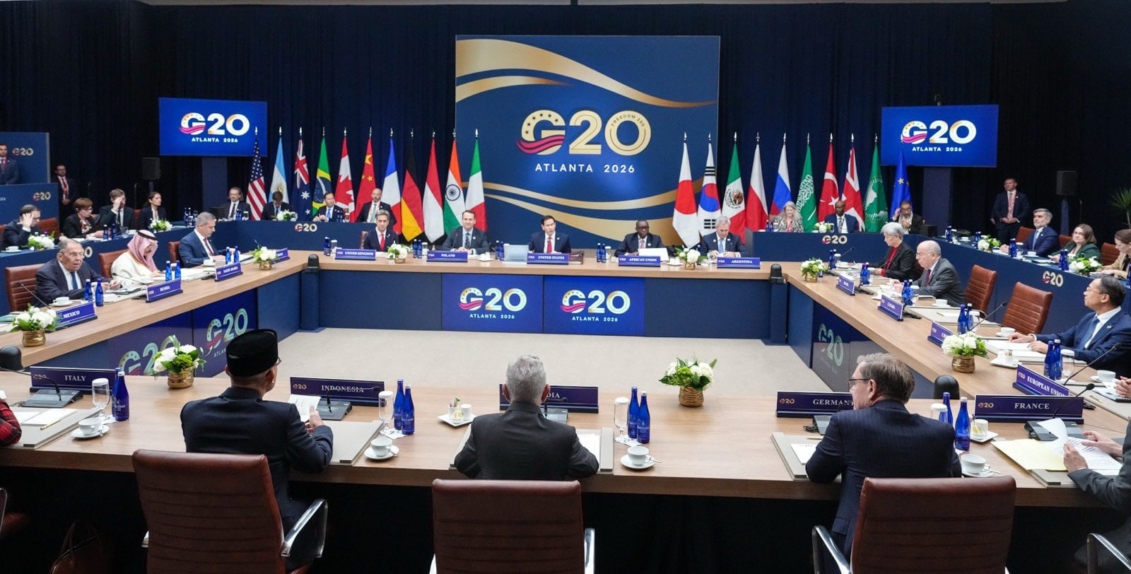 En medio de la tensión por Flávio Bolsonaro, Quirno y el canciller de Brasil coincidieron en el G20