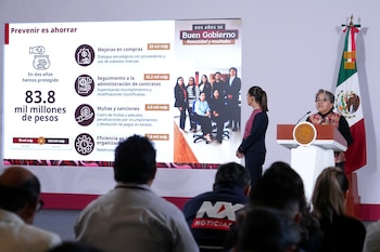 Raquel Buenrostro, secretaria de Anticorrupción y Buen Gobierno