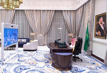 Saudi Arabia's King Salman bin