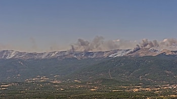 Un detenido y un investigado por el fuego de Burgohondo (Ávila), provocado por el uso de maquinaria prohibida