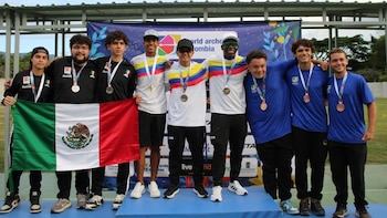La selección Colombia comenzó con fuerza el Panamericano Juvenil y Máster de tiro con arco en Medellín - crédito Comité Olímpico Colombiano