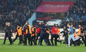 Batalla campal en el fútbol