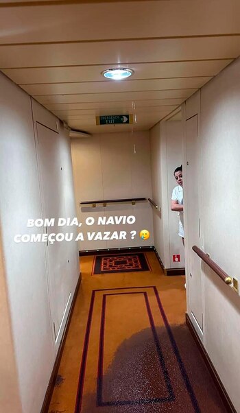 Los participantes del crucero mostraron