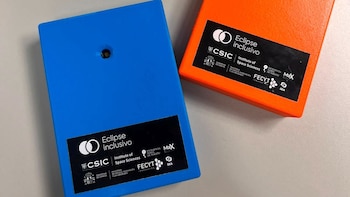 Así es el dispositivo que convierte la luz en sonido: invidentes podrán sentir eclipse solar
