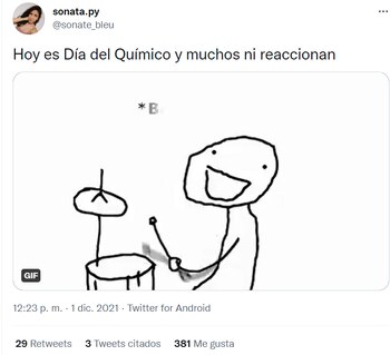 Foto: Captura de Twitter