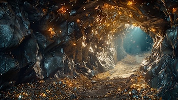 Cueva encantada, búsqueda de tesoros, efectos del tiempo, historias de folclore, destino trágico, secretos escondidos - (Imagen Ilustrativa Infobae)