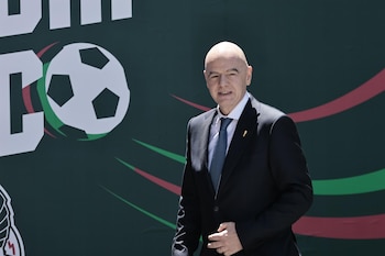 Gianni Infantino, presidente de la FIFA, confirmó que Irán jugará el Mundial 2026 en Estados Unidos (Europa Press)