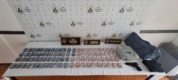 Secuestraron una réplica de pistola