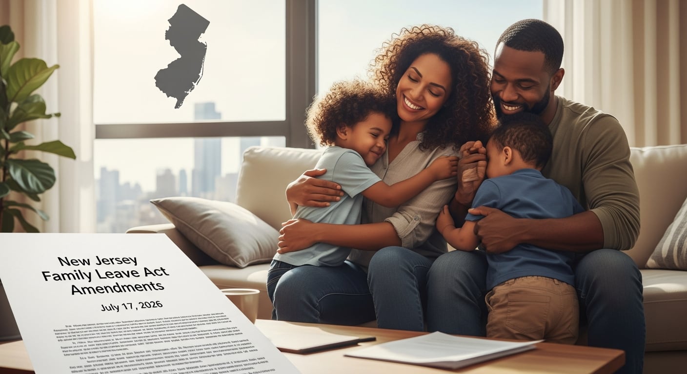 Las enmiendas a la Ley de Licencia Familiar de Nueva Jersey amplían desde el 17 de julio de 2026 la protección laboral y reducen los requisitos de antigüedad y horas trabajadas (Imagen Ilustrativa Infobae)