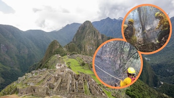 Incendio forestal en el Santuario Histórico de Machu Picchu fue extinguido, pero mantienen vigilancia por riesgo de reactivación