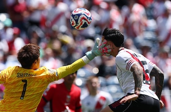 Sebastián Driussi al anotar el