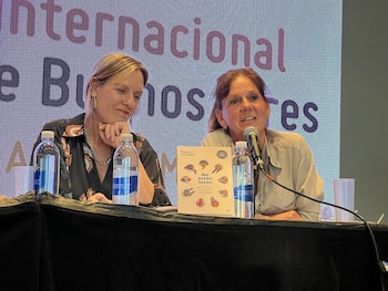 Paola Vicenzi y Marina Carpentier