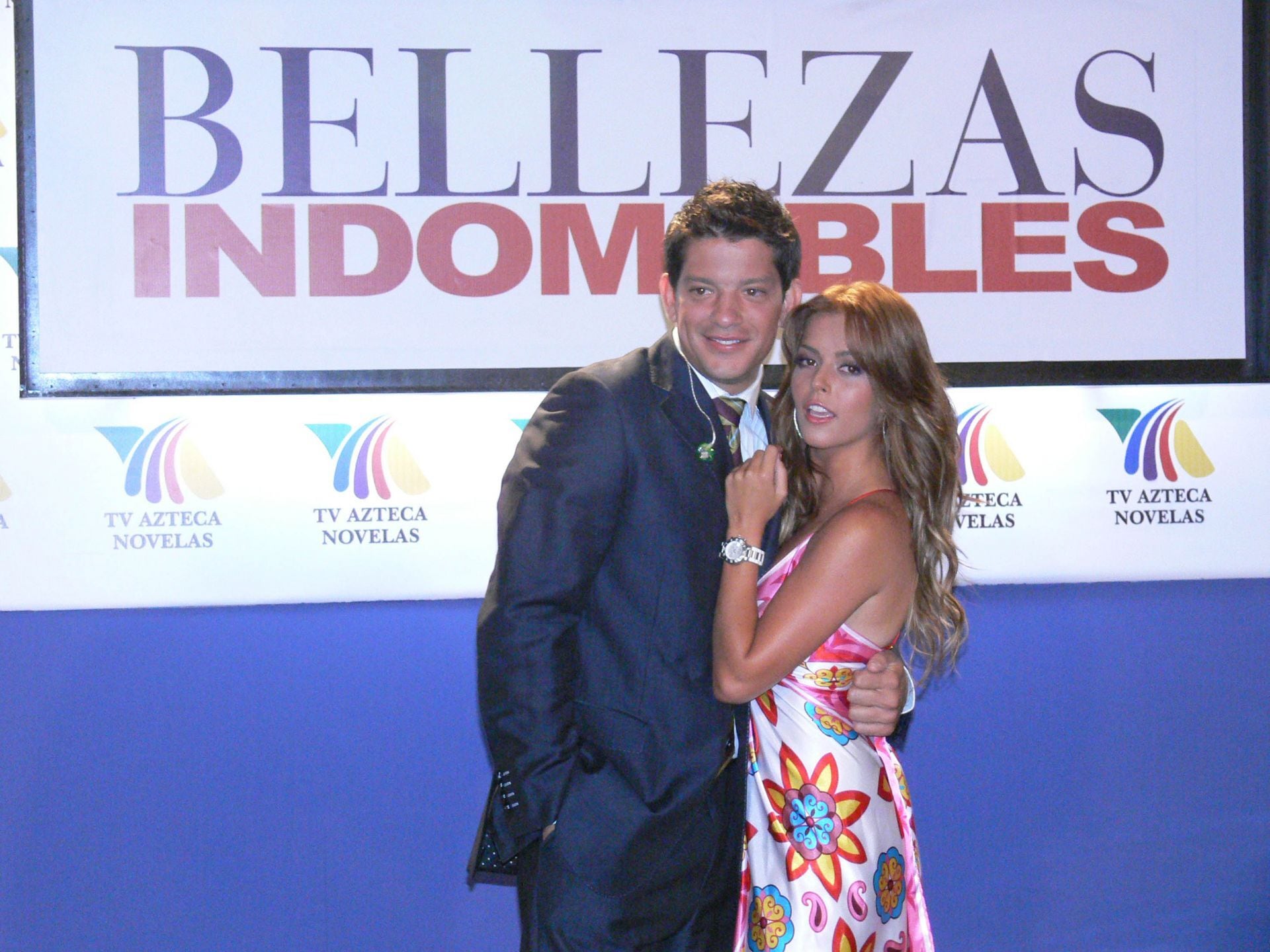 Yahir y Claudia Álvarez fueron los protagonistas de la telenovela de TV Azteca titulada Bellezas indomables.
FOTO: PATRICIA MORALES/CUARTOSCURO.COM