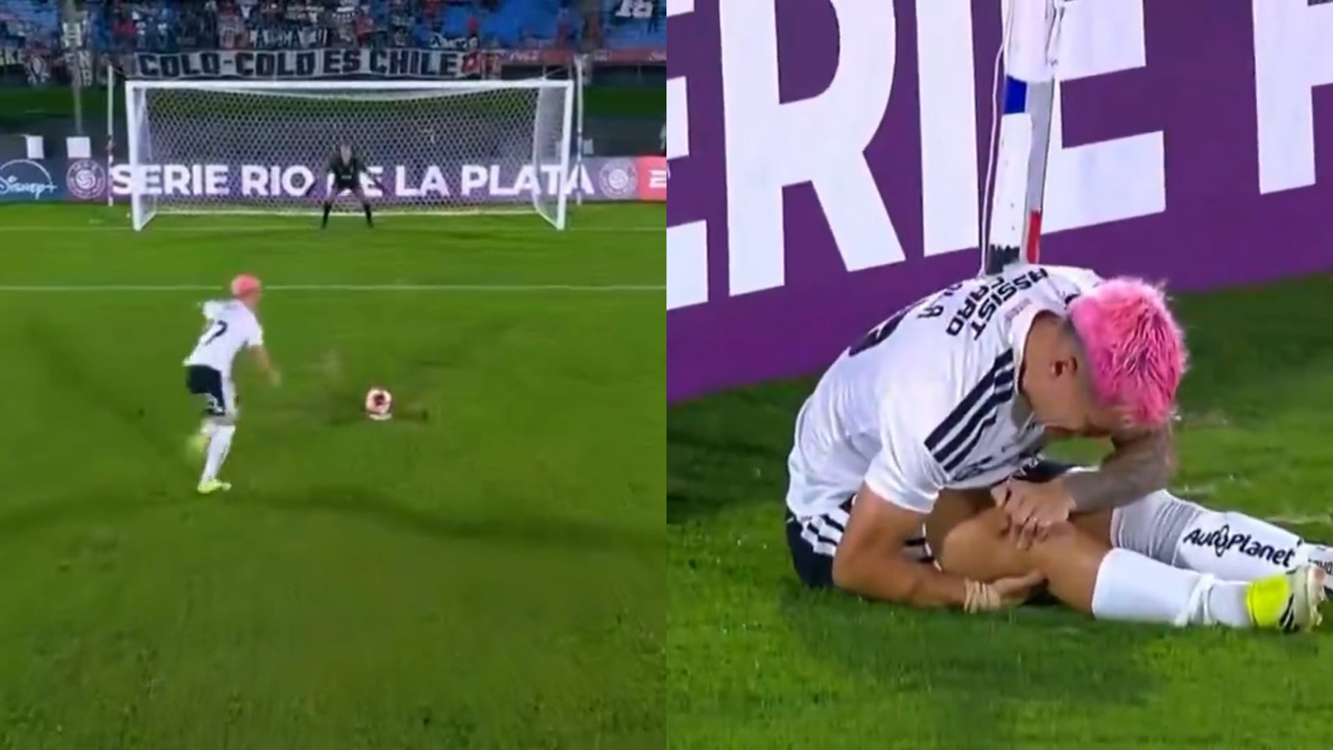 La secuencia de la lesión