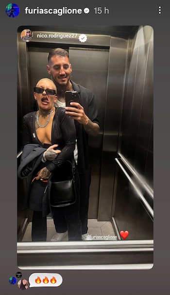Furia Scaglione blanqueó su romance