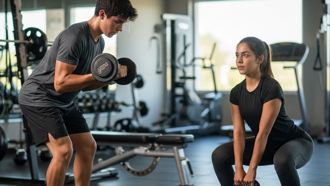 El incremento en la actividad física entre adolescentes suele responder a la presión por alcanzar cuerpos ideales, lo que puede derivar en prácticas excesivas y riesgosas para la salud (Imagen Ilustrativa Infobae)