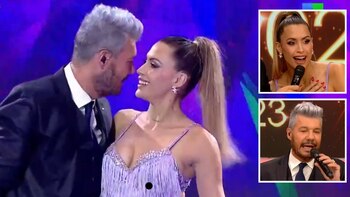 Marcelo Tinelli y Milett Figueroa: