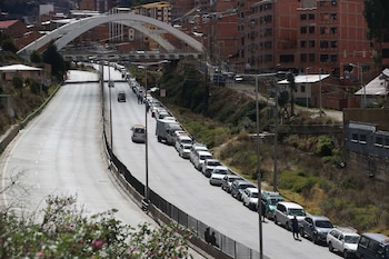 Los conflictos en Bolivia asfixian a pequeños comerciantes, transportistas y productores