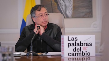 El presidente Gustavo Petro señaló que el libro recoge cada uno de los discursos que dio durante su mandato presidencial - crédito Ovidio Gonzalez S/Presidencia de Colombia