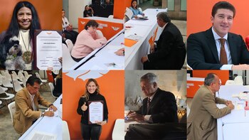 Ocho personajes se registraron en