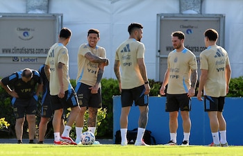 Enzo y Alexis durante un