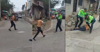 El hecho se registró en