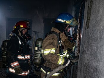 Bomberos El Salvador, incendio estructural