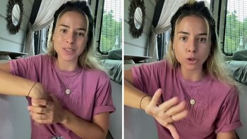 La chica enumeró las desventajas