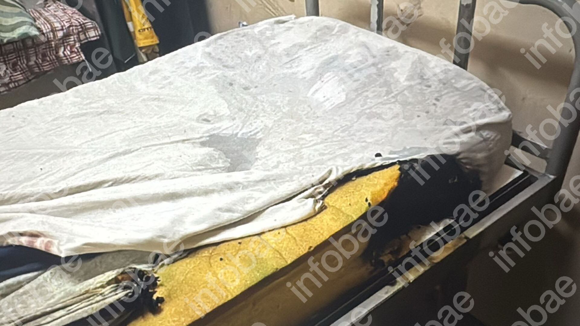 Destrozos por un incendio en el penal de Ezeiza