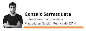 Gonzalo Sarrasqueta, profesor internacional de la Maestría en Gestión Pública de ESAN