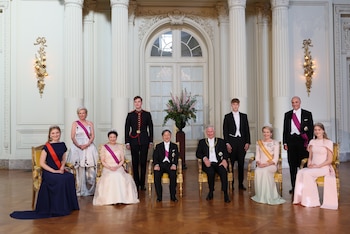 La princesa Elisabeth de Bélgica deslumbra en su debut ante los emperadores de Japón (Grosby)