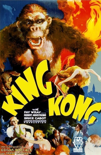 Póster oficial de "King Kong"