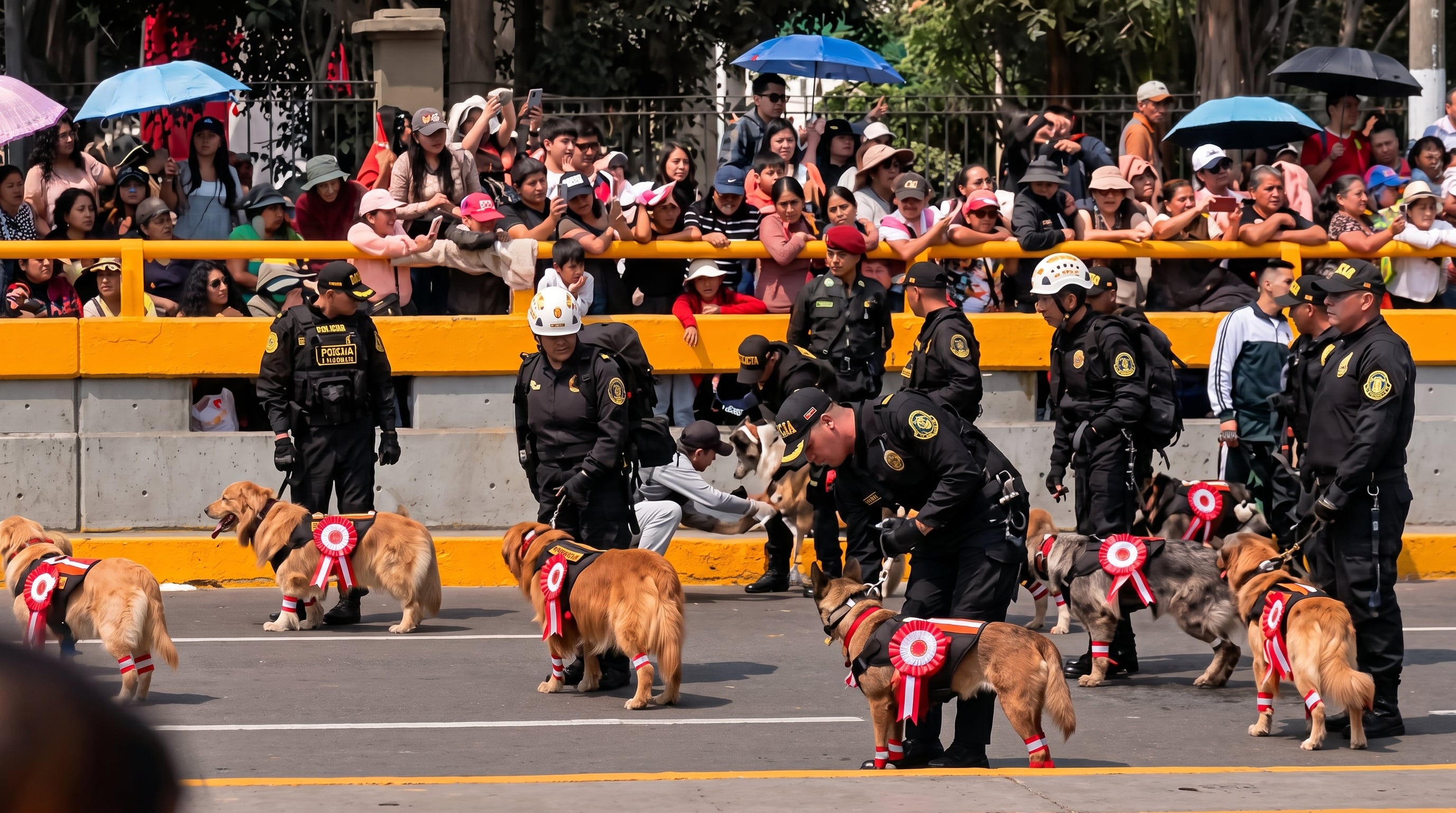 Diputada del Buen Gobierno denuncia maltrato a perros de la Unidad Canina en desfile militar y pide explicaciones al Mindef