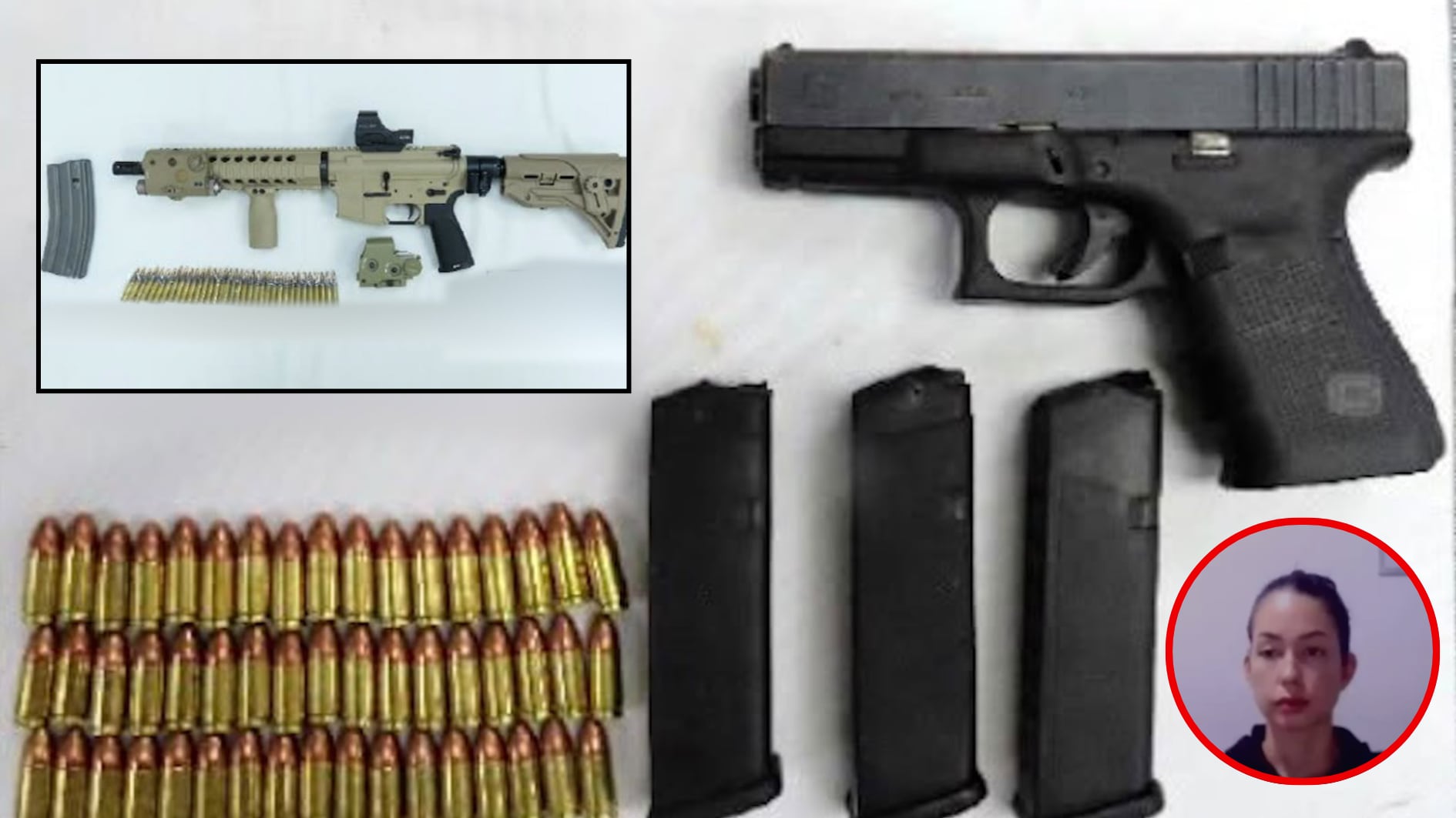 Por no pagar el arriendo ordenaron embargo de una ‘influencer’ en Cali y terminó capturada por porte ilegal de armas: le incautaron un fusil y dos pistolas