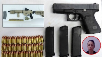 Por no pagar el arriendo ordenaron embargo de una ‘influencer’ en Cali y terminó capturada por porte ilegal de armas: le incautaron un fusil y dos pistolas