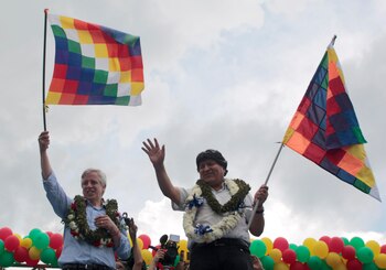 11/11/2020 El expresidente Evo Morales
