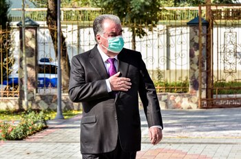 El presidente tayiko (EFE/EPA/TAJIKISTAN PRESIDENTS