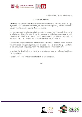 Un auto particular embistió a