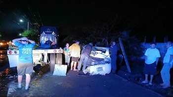 Estudiante perdió la vida en fatal accidente cuando volvía de hacer una tarea en el occidente salvadoreño