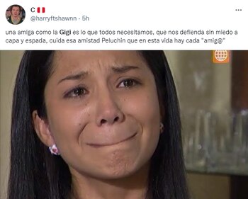 Gigi Mitre es aplaudida por